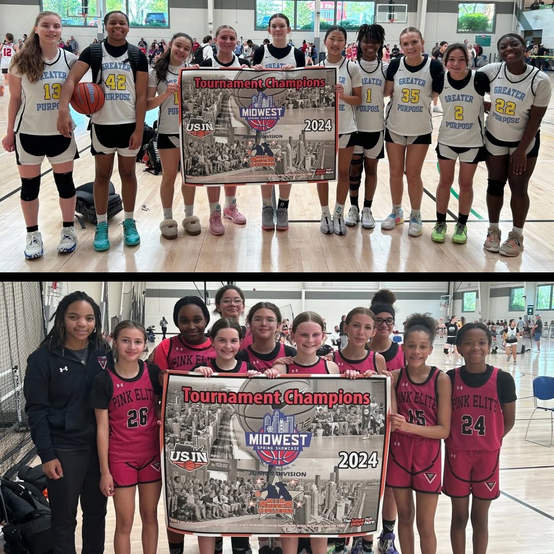 Congrats to our Midwest Spring Showcase champions! These girls went to work in Chicago this weekend! 🙌 #TheFuturePlaysHere