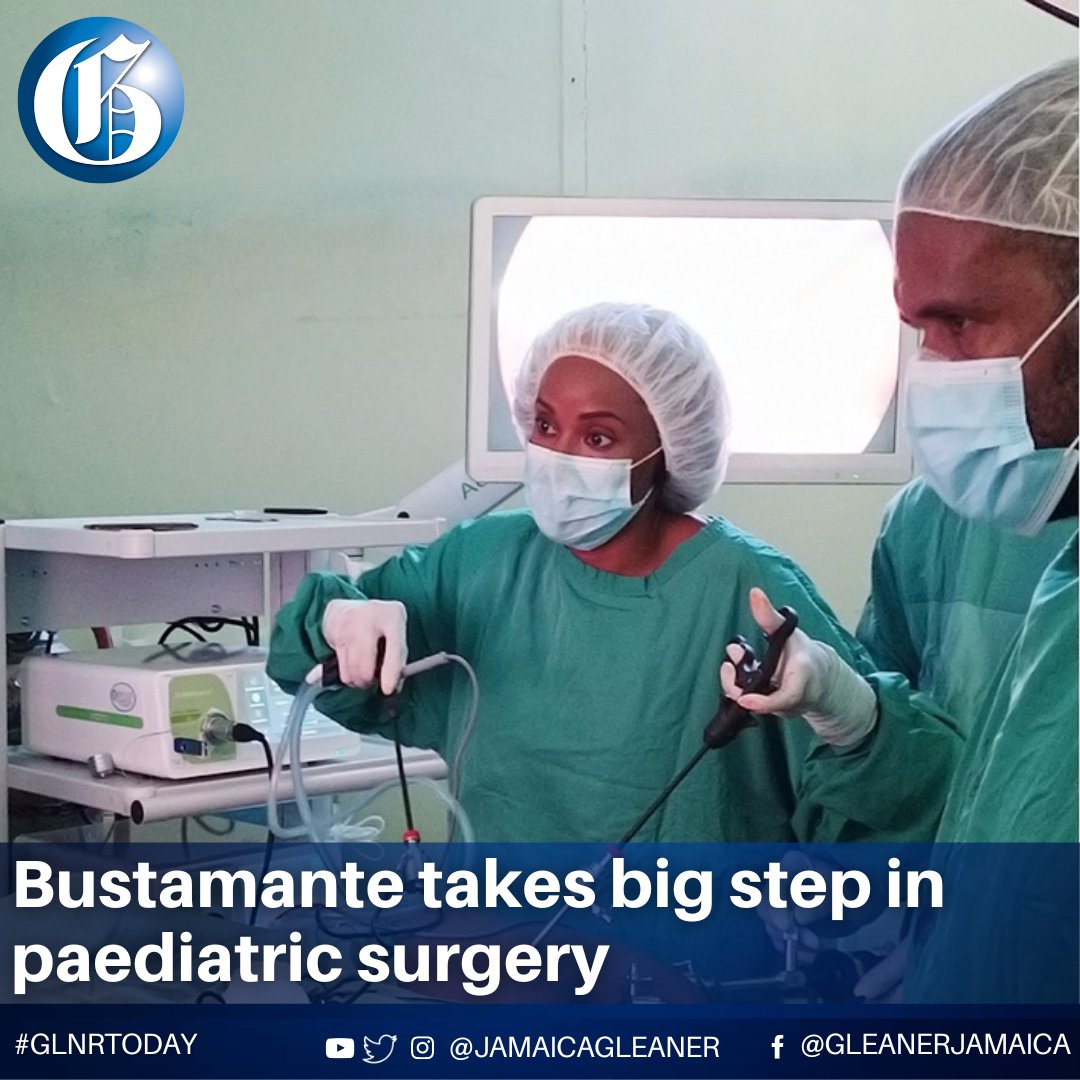 Paediatric surgery, the delicate art of operating on infants, children, and adolescents, recently witnessed a remarkable advancement with the first laparoscopic surgeries performed at the Bustamante Hospital for Children.

Read more: jamaica-gleaner.com/article/lead-s… #GLNRToday