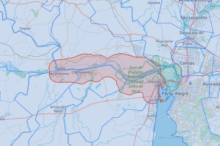 Alerta da continuidade de níveis em inundação severa no Jacuí até Eldorado do Sul, busque locais seguros. Se for surpreendido, busque abrigo e não atravesse alagamentos a pé ou de carro. Procure informações junto à Defesa Civil da sua cidade. Em caso de emergência ligue 190/193.