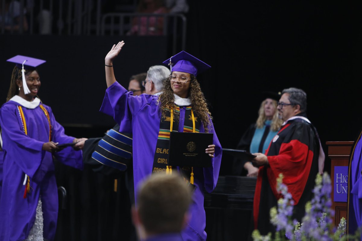 And a CONGRATULATIONS to those who walked at the undergraduate commencement! 🎓🍾 We wish you the best of luck in your bright futures! #H3U x #GoHPU