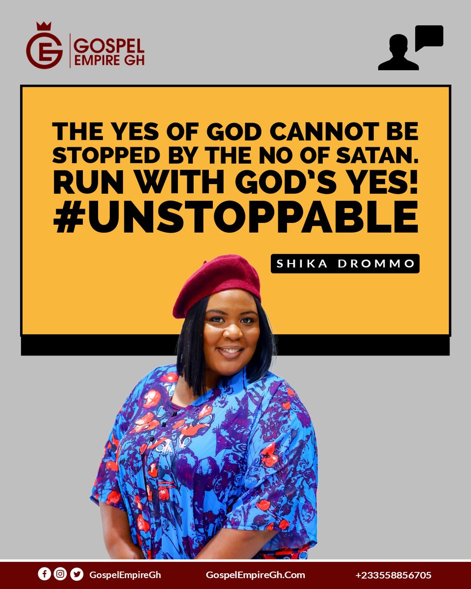 🚀 Don't let Satan's NO hold you back 🖐️

📸 @SDrommo

🔴 Follow @gospelempiregh for more inspiration. 

#GospelEmpireGh #faithjourney #divineplan #unstoppablefaith #godspower #spiritualgrowth #faithinspired