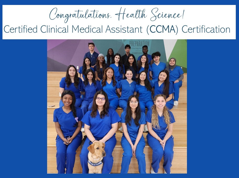 Congratulations to Mrs. Mikeska's Practicum of Health Science students (1st & 2nd per.) who passed their CCMA certification exam! Way to go! #industryready @JWErdie @lizg_canchola @FBISD_CTE @staci_mikeska