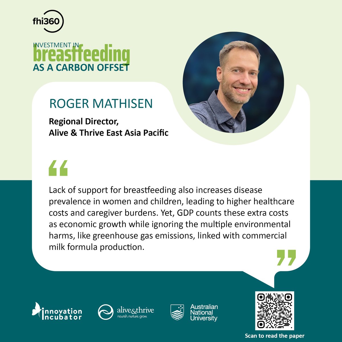 Breastfeeding should be celebrated and supported as a sustainable, local, and healthy first-food system for generations to come. It's time to value what truly matters. @MathisenRoger bit.ly/Breastfeedinga… #BreastfeedingasCarbonOffset #MothersDay