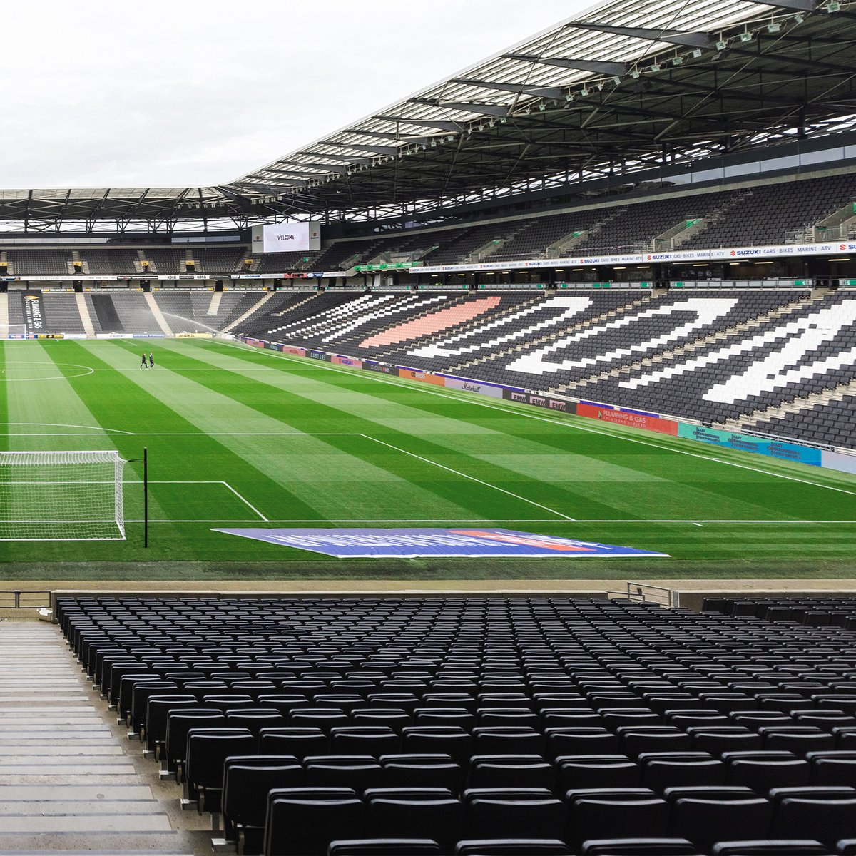 🔥⚽ | The stage is ready for one last time this season. #BringTheNoiseMK #COYD @MKDonsFC