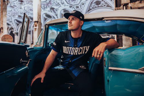 jroddy66's tweet photo. The Tigers really thought no one would noticed they stole the Piston’s Motor City jersey concept https://t.co/qcps9G98CS