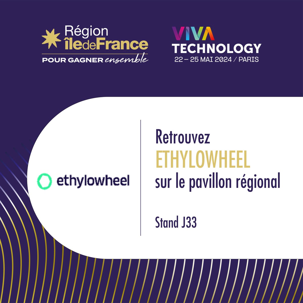 #VivaTech 🚀 | Retrouvez Ethylowheel  à @VivaTech 2024 avec la #RégionIDF ! Ethylowheel développe, produit et commercialise des solutions innovantes de détection de l'alcoolémie pour le marché automobile 📆 22 au 25 mai 📍 Paris Expo Porte de Versailles (15e)
