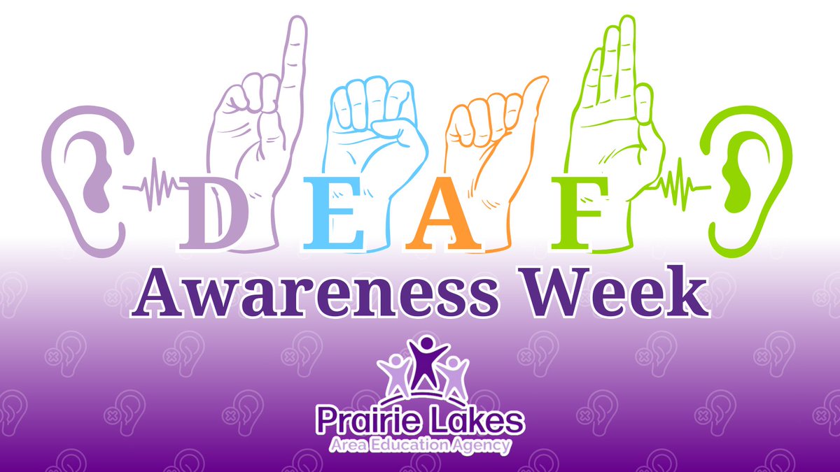 This week is Deaf Awareness Week! It’s an opportunity to raise awareness and promote inclusivity for the deaf and hard-of-hearing community. Together, we can create a more accessible and inclusive world for everyone. #PLAEA #EveryDayAtPLAEA