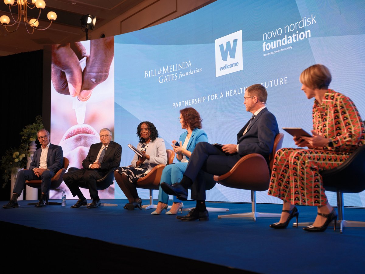 As the world is on the cusp of so many groundbreaking innovations, we at @gatesfoundation are proud to announce our latest partnership with @novonordiskfond & @wellcometrust to support innovators in global health & development. Learn more below. gatesfoundation.org/ideas/media-ce…