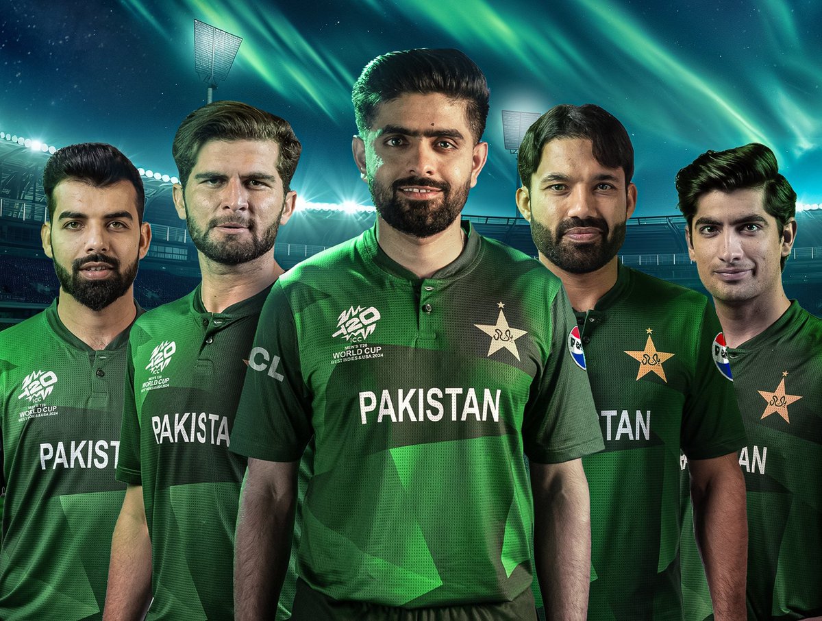 New Kit of PCT For t20 World cup 💚🤩 #BabarAzam
#ImranKhan #MIvsSRH #indiavspakistan #T20WorldCup2024