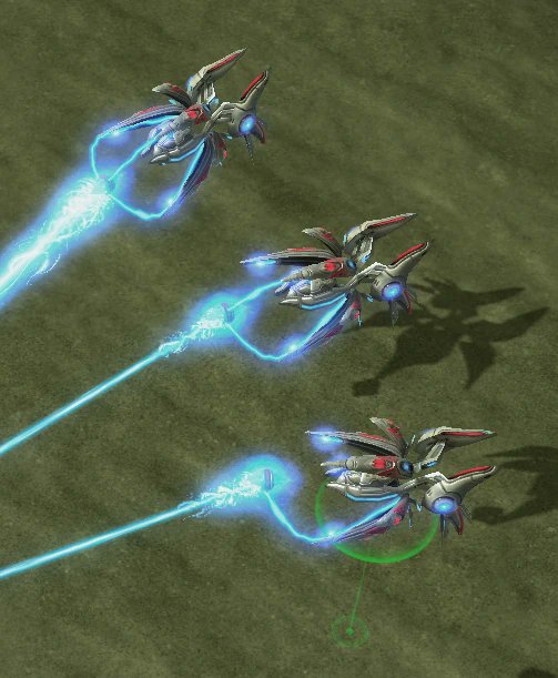 the void ray is a flying unit from starcraft 2 which deals increasingly more damage the longer it channels its laser on the same target
