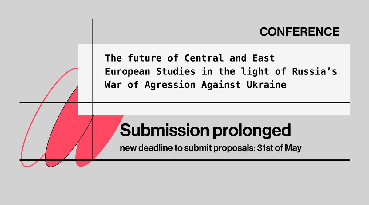 🚩 Please note that submissions for our autumn #conference have been prolonged until May 31st! ☑️ docs.google.com/forms/d/e/1FAI… Date and location: 17-19 October 2024, 82 Sienna Street, Warsaw 🗣️ Conference language: ENGLISH Details: instytutpileckiego.pl/en/badania/fal…
