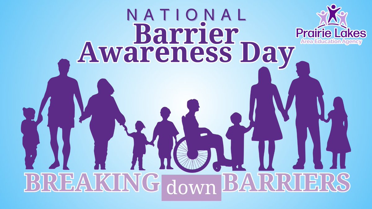 On National Barrier Awareness Day, let's raise awareness about the physical, social, and attitudinal barriers that individuals with disabilities encounter daily. Together, we can strive for a world where everyone has equal access and opportunities. 🤝#PLAEA #EveryDayAtPLAEA
