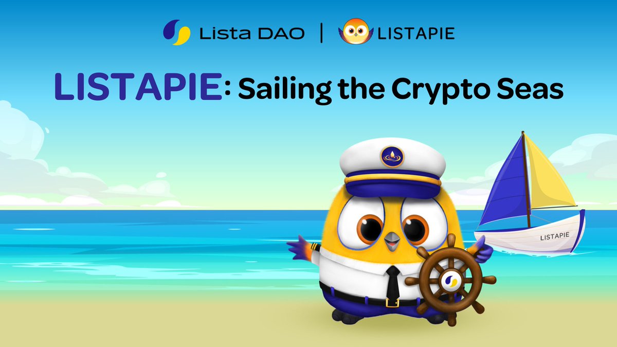 Listapie is being developed to support the growth of @lista_dao and to enhance the user experience within its ecosystem.⛵️ We are committed to locking Lista Dao's upcoming $LISTA token as veLISTA to boost participation and utility.💧 Details:🔍 medium.com/listapie/lista…