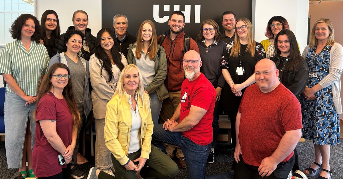 Delighted to host students and academics from the Department of Nursing, Southern Utah University today as part of their visit to Scotland. @uhinursing and Southern Utah students took part in some shared interactive scenarios and group sessions. @SUUtbirds