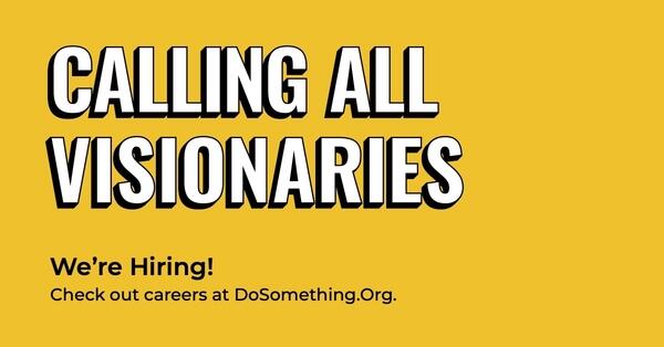 🌟 Join DoSomething's Summer Internship Program! 🌟

📅Deadline: May 21st
📆Interview Event: May 23rd
💼Start Date: June 3rd
💰 Compensation: $20/hr @ 25 hrs/week

Apply now: shorturl.at/npA79

#DoSomething #Internship #SummerInternship #YouthActivism #MakeADifference