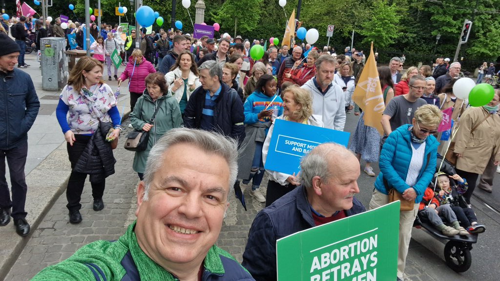 - 40 000 aborted babies

- From 2800 to 10000 abortions per year.

- €47million spent on abortion 

- No money spent on providing alternative care.

- “Feminism lost it way”

Tick the right box at the ballot box!

Co. Cavan very well represented today!

#MarchForLife