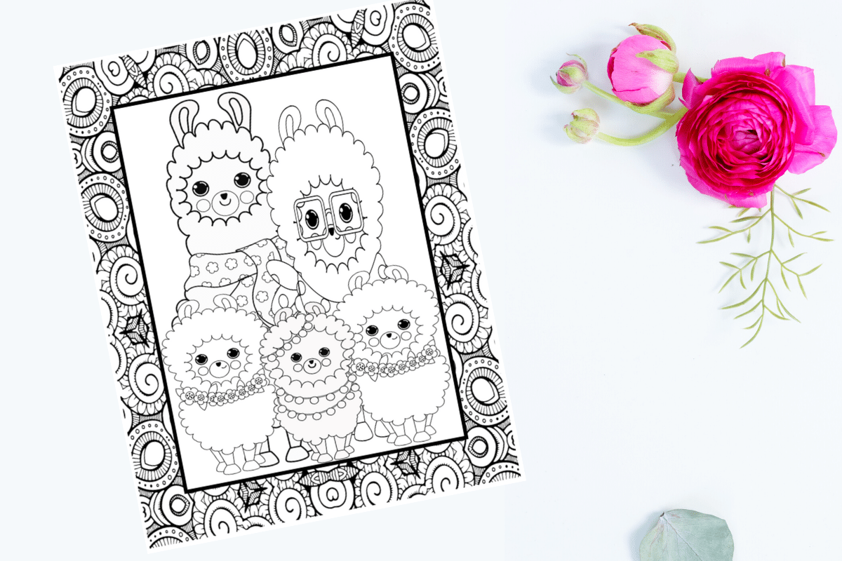 If you like llamas, you're going to love these llama coloring pages. These cute coloring pages are perfect for kids and adults to color! There are 12 different images to color in this fun coloring pack!  funhappyhome.com/printable-llam…  #printables #coloringpages