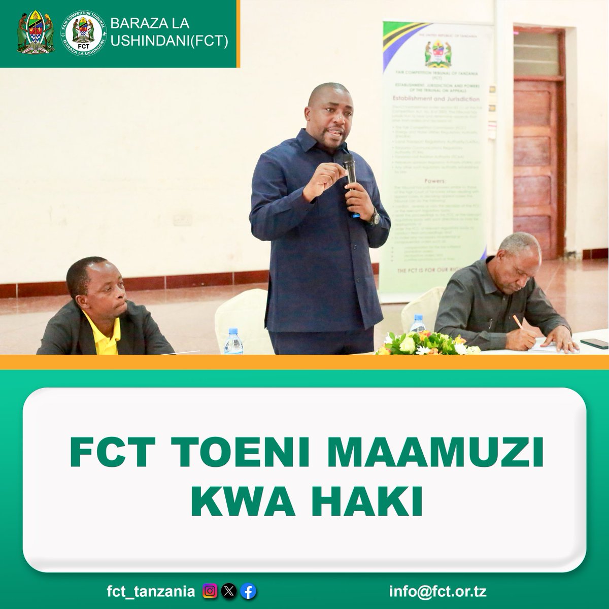 FAIR COMPETITION TRIBUNAL (FCT) tweet media