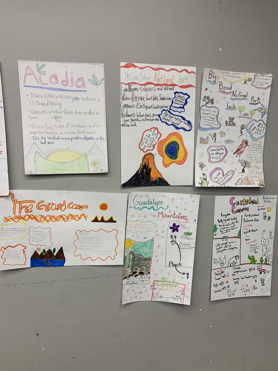 Stefani Bolt (@mrsboltsclass) on Twitter photo Our National Park Posters are turning out great!! <a href="/BaneElementary/">Bane Elementary</a> <a href="/MsMuraira5/">Alexis Muraira</a> <a href="/Sharon_Tipping1/">Sharon Tipping</a> <a href="/CFISDScience/">CFISD Science</a> Our National Park Posters are turning out great!! <a href="/BaneElementary/">Bane Elementary</a> <a href="/MsMuraira5/">Alexis Muraira</a> <a href="/Sharon_Tipping1/">Sharon Tipping</a> <a href="/CFISDScience/">CFISD Science</a>