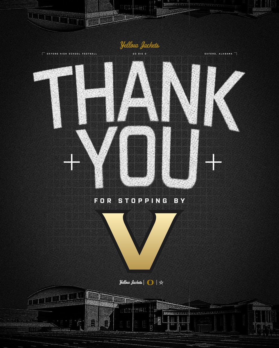 Thank you to @jovanhaye and Vanderbilt for recruiting Oxford!