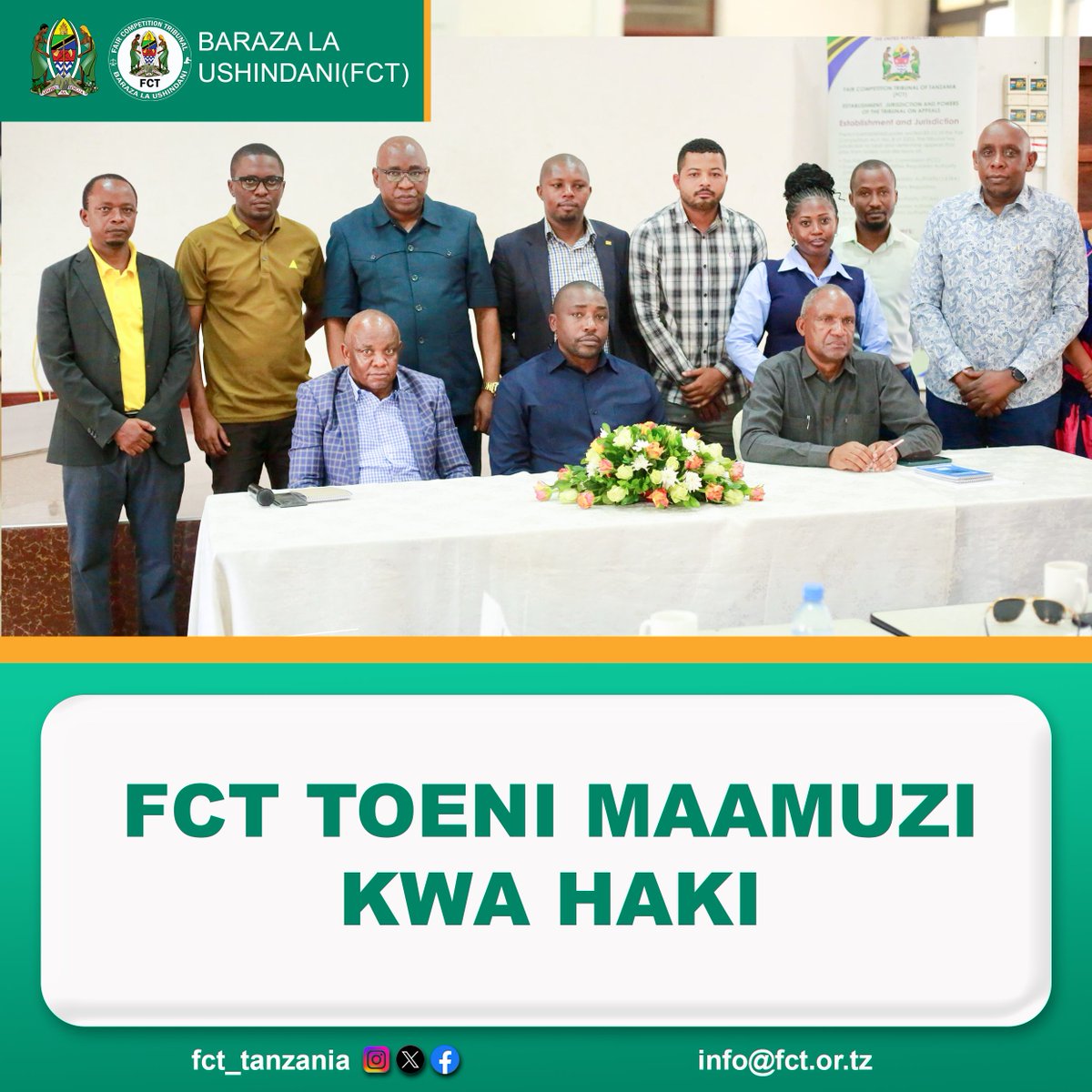 FAIR COMPETITION TRIBUNAL (FCT) tweet media