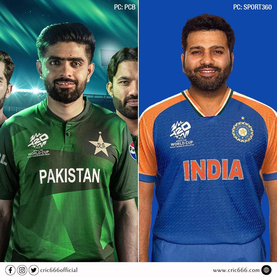 Which T20WC Jersey looks better?

#indiancricket #cric666 #IPL2024 #T20WC2024 #teamindia #PakistanCricket