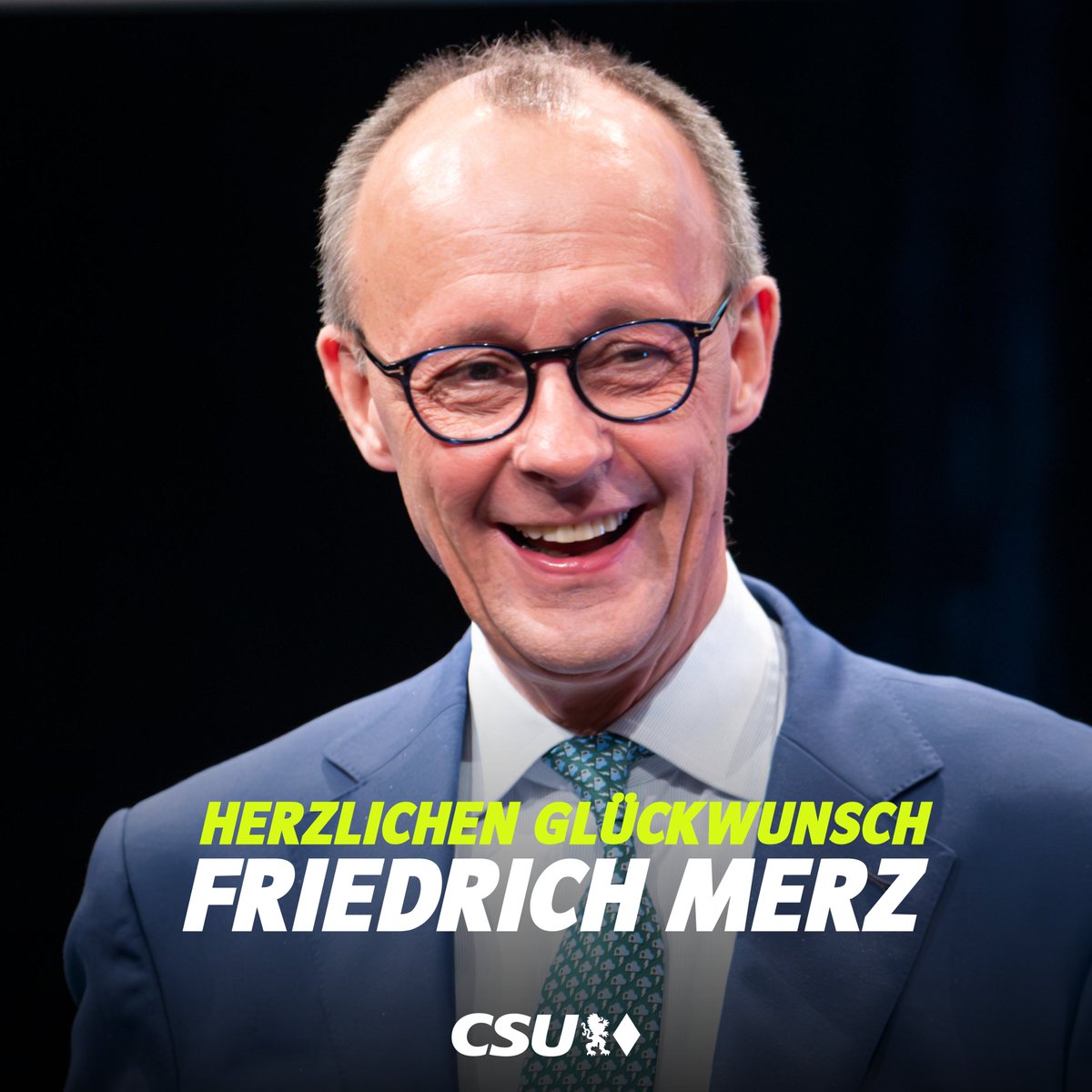 Wir gratulieren @_FriedrichMerz ganz herzlich zur Wiederwahl als Vorsitzender der @CDU.