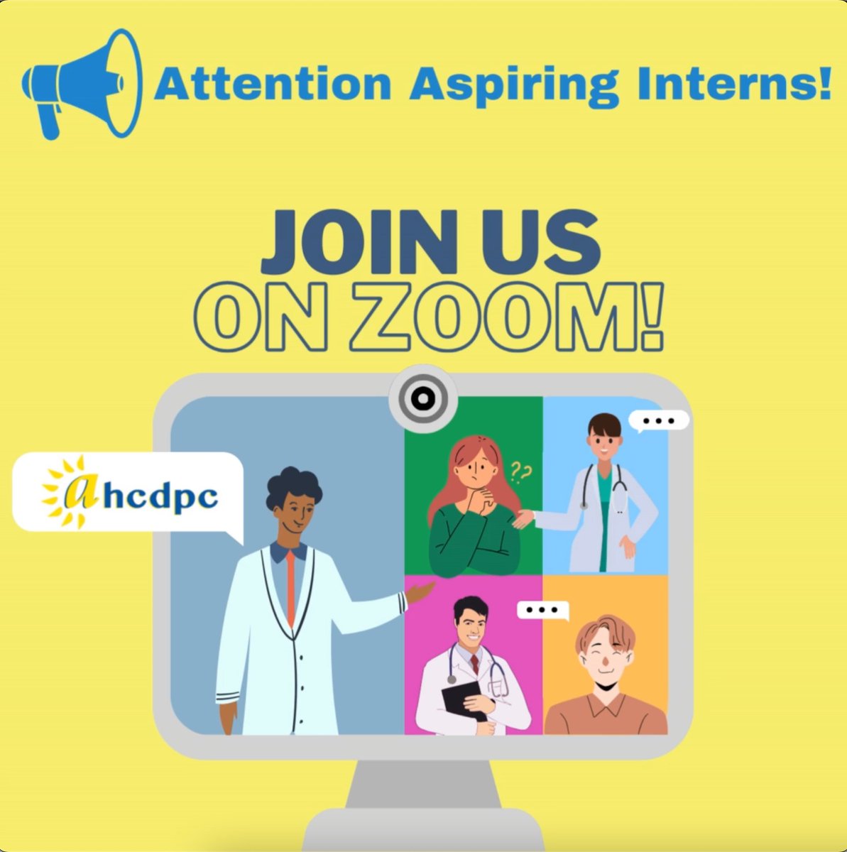 🌟 Florida & Georgia Interns! 🚀 Join us Advocates for Healthcare  we're offering PAID internships in various roles like social media, administration, patient advocacy, and more! Sign up for a meeting to learn more! 💼 ahcdpc.com/stay-in-the-kn…
#Paidinternship #Healthcare #Florida