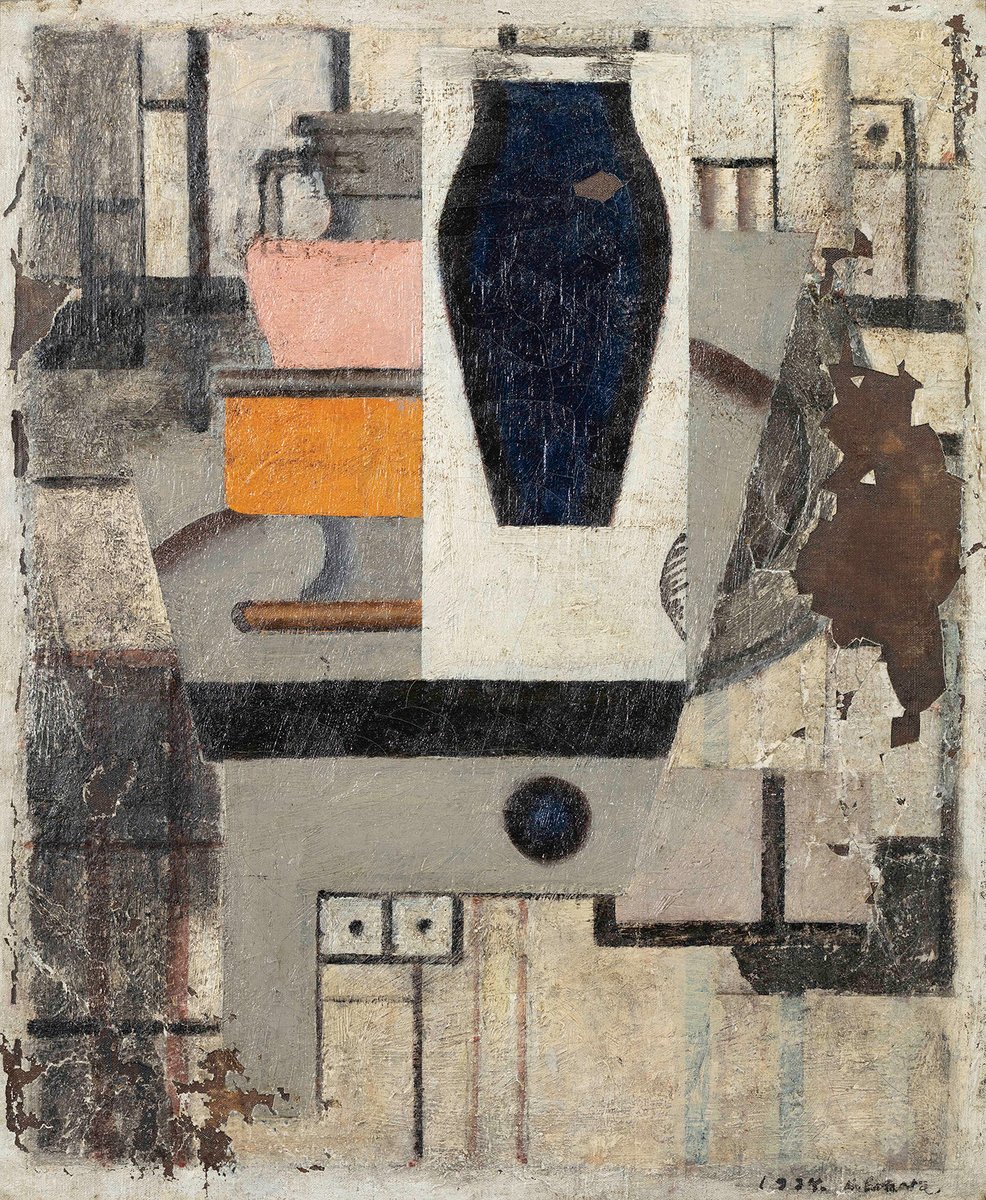 坂田 一男 さかた かずお Sakata Kazuo 1889-1956 《静物Ⅰ》 1934