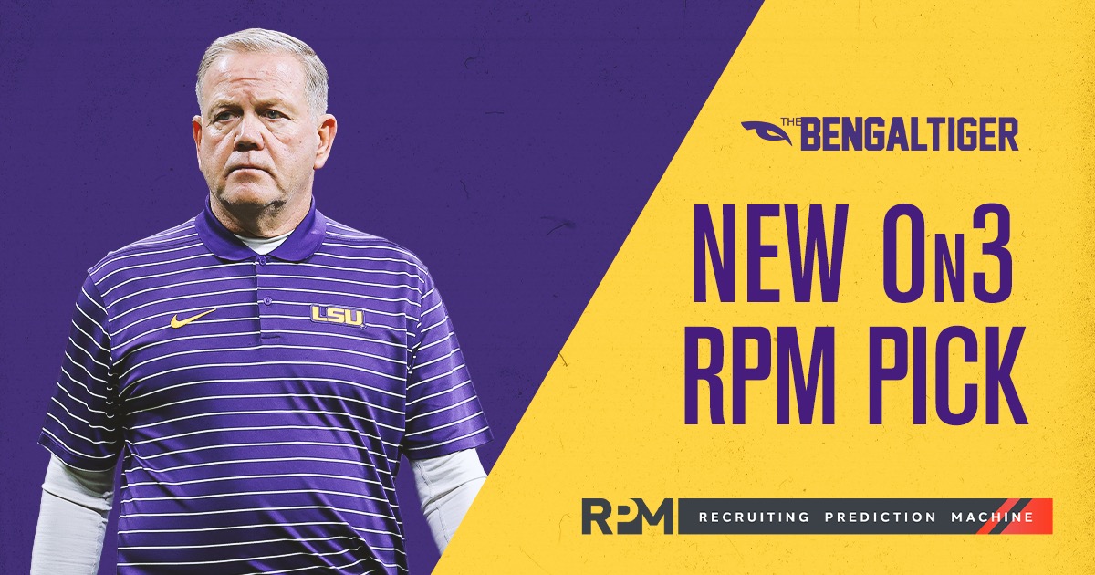 New: I've changed my @On3sports RPM pick for a longtime #LSU target in the 2025 class. Here's where things are trending, my thoughts on the recruitment and how things have unfolded to get to this point. (+) on3.com/teams/lsu-tige…