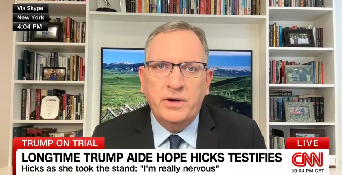 Hofstra Law Prof. @jamesjsample discusses Hope Hicks' testimony in former President Trump's criminal trial on @CNN. Watch the full interview: go.shr.lc/44rTvMl #HofstraExperts #DonaldTrump