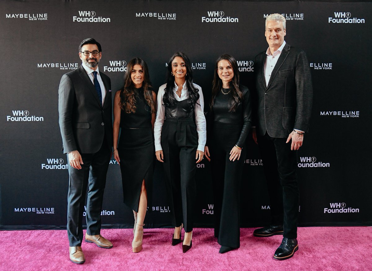 We're thrilled to announce a new long-term partnership between the WHO Foundation and @Maybelline, uniting to expand access to mental health services worldwide! #BraveTogether #HealthierTogether #InvestInHealth