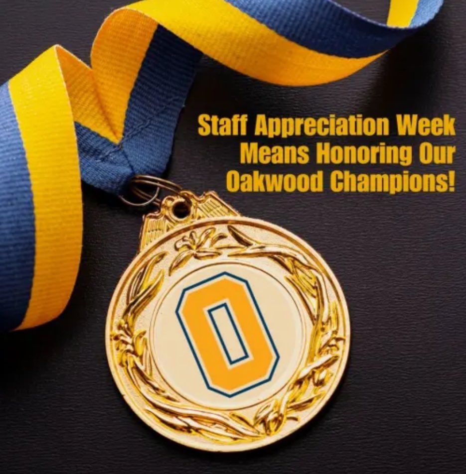 [Blog] Staff Appreciation Week Means Honoring Our @Oakwood_Schools Champions! oakwoodschools.org/district/super… #OneOakwood