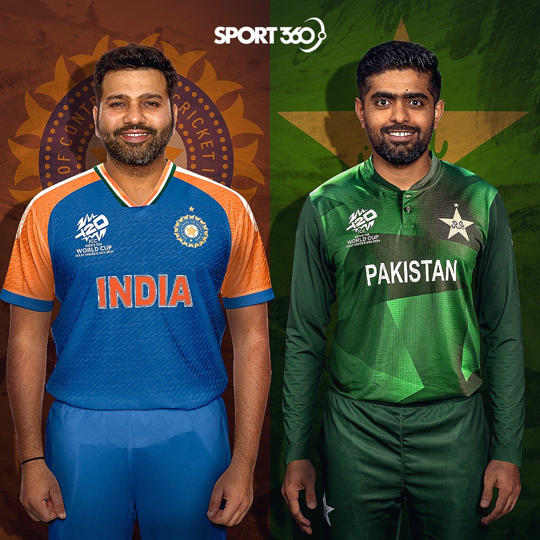 India & Pakistan unveil their T20I World Cup jerseys on the same day 🇮🇳👕🇵🇰 Which one looks more fresh? 👀