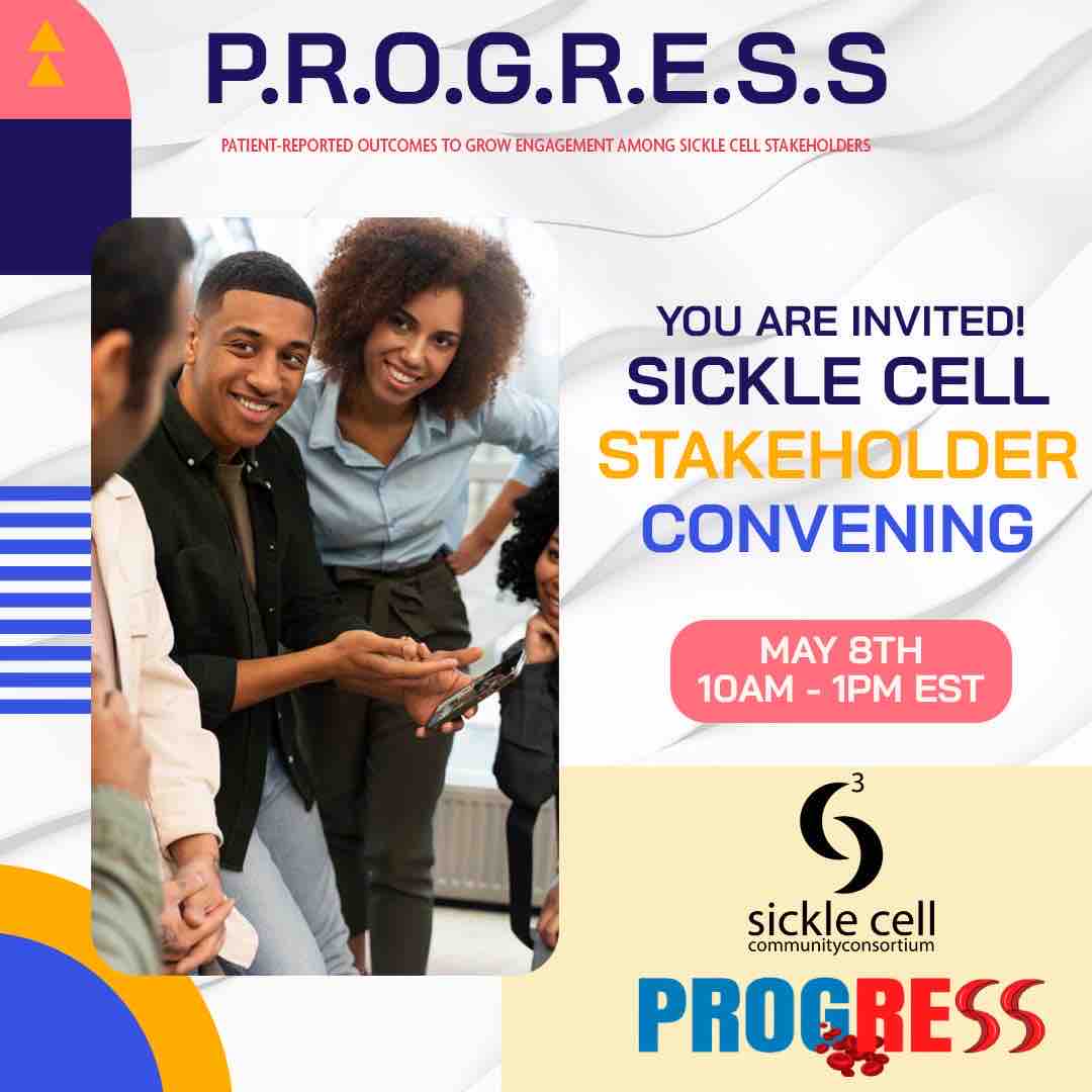 Our final PROGRESS event is just 2 days away. Are you prepared to share your thoughts on living with sickle cell and other related issues? If you are, join us on May 8th from 10 am to 1 pm EST. We look forward to seeing you there. 🔗 Register at: georgiasouthern.zoom.us/meeting/regist…