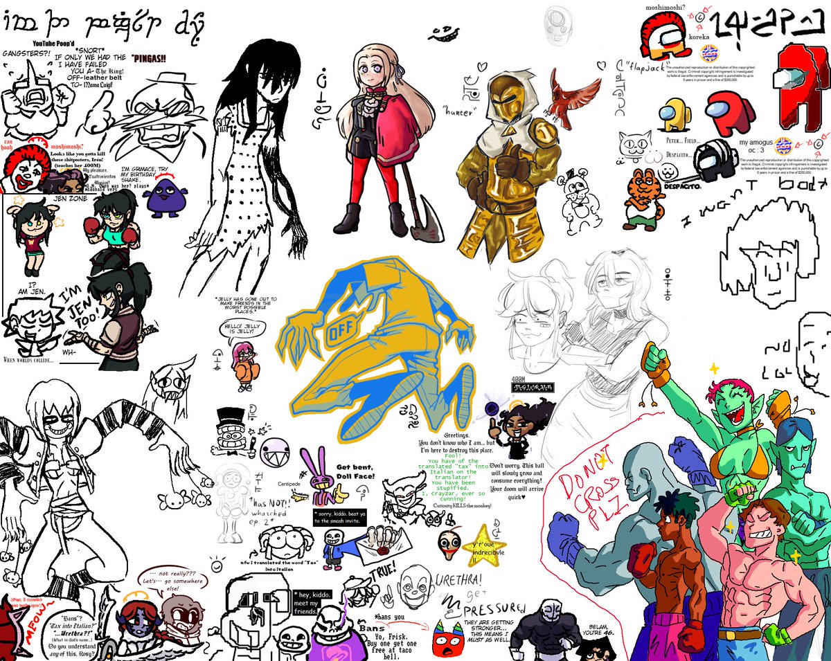 Sunday night dp, idk what was going on at the bottom but it scares me.
#toh #TheOwlHouse #drawpile #HunterTOH
