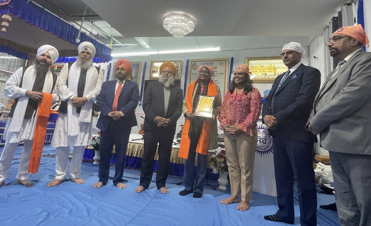 Deputy Commissioner @MiosotisMunoz1 celebrated Dr. Bhim Rao Ambedkar’s birthday hosted by @Shrigururavidass Sabha in Woodside, Queens, yesterday. Dr. B.R. Ambedkar, a champion of social justice, dedicated his life to fighting against caste-based and gender discrimination in India
