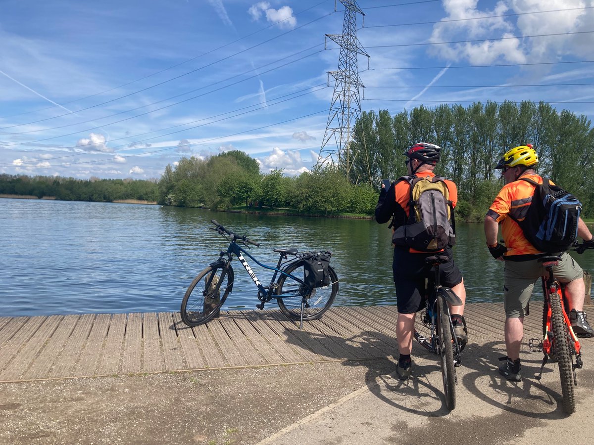 Sunday 30 miles bike ride made special when joined by reluctant cyclists to get back in the saddle after an awful traffic accident. #bigbikerevival at its best and to top it all off the weather was glorious! @CyclingUK_NW