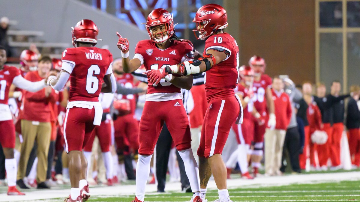 I am blessed to receive an offer from Miami University🔴⚪️ <a href="/Coach_Blocker/">Kyle Blocker</a> <a href="/alcoafootball/">Alcoa Football</a> <a href="/NCEC_Recruiting/">NPA</a> <a href="/PennySmith_/">Smith</a> <a href="/5StarPreps/">5Star Preps</a>