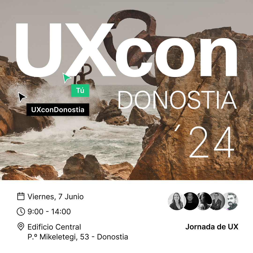 UXcon Donostia - Jornada de Experiencia de usuario (@uxcon_donostia) on Twitter photo ¡La espera ha terminado!👏 Llega la II Edición de
<a href="/UXcon_Donostia/">UXcon Donostia - Jornada de Experiencia de usuario</a>🚀Únete este 7 de junio al evento de Experiencia de Usuario más relevante de Euskadi. Organizado por @EnpresaDigitala y <a href="/BICGipuzkoa/">BIC Gipuzkoa</a>
🎟️Info y entradas: uxcondonostia.org
#UX #UXconDonostia #Donostia ¡La espera ha terminado!👏 Llega la II Edición de
<a href="/UXcon_Donostia/">UXcon Donostia - Jornada de Experiencia de usuario</a>🚀Únete este 7 de junio al evento de Experiencia de Usuario más relevante de Euskadi. Organizado por @EnpresaDigitala y <a href="/BICGipuzkoa/">BIC Gipuzkoa</a>
🎟️Info y entradas: uxcondonostia.org
#UX #UXconDonostia #Donostia