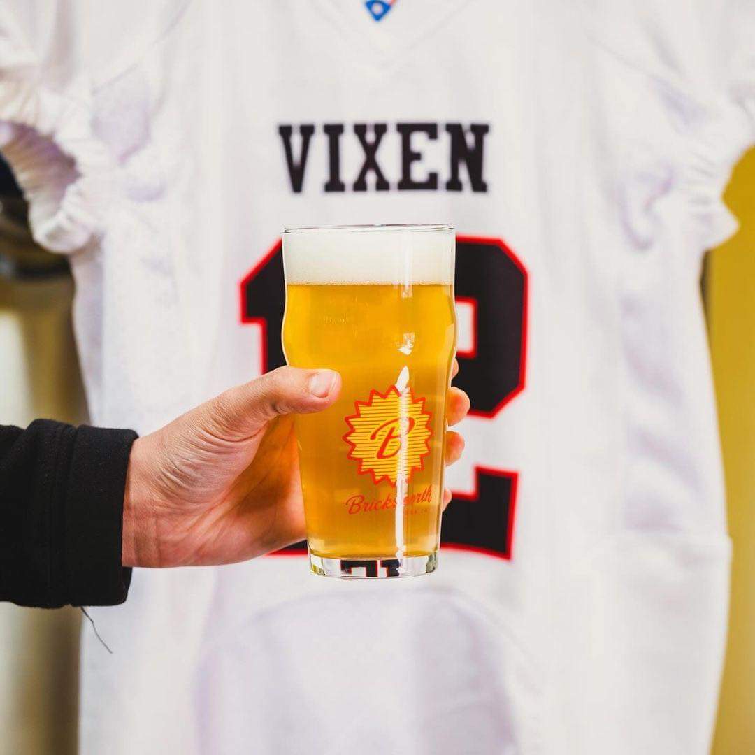 Vixen Fans - join us tonight at @bricksworthbeer in North Loop for pint night!! Today, from 4-8 PM, $1 from every pint of beer sold will be donated directly to the Minnesota Vixen. Come out and meet your 2024 MN Vixen Players!