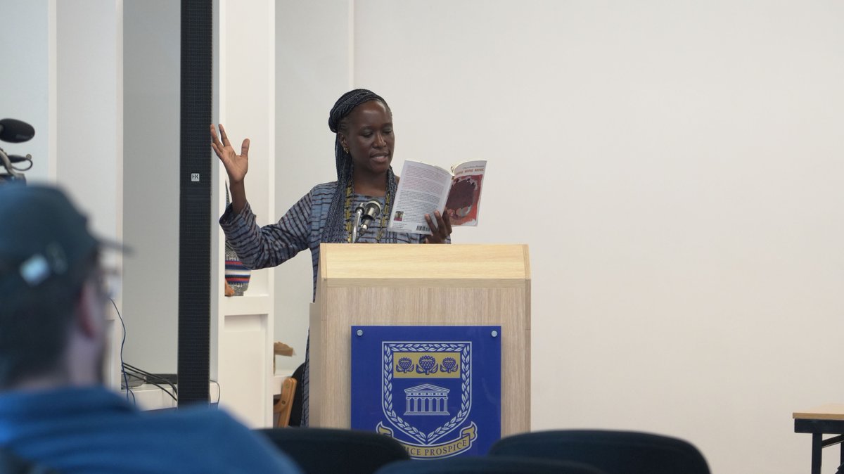 A Conversation in the Humanities in Session seminar series at the Iyatsiba Lab on 25 April Uhuru Phalafala gave a powerful reading from her book Mine Mine Mine, and was in conversation with Lwando Scott Photos by Simone Momplé @matriarchive7 @lwandoscott