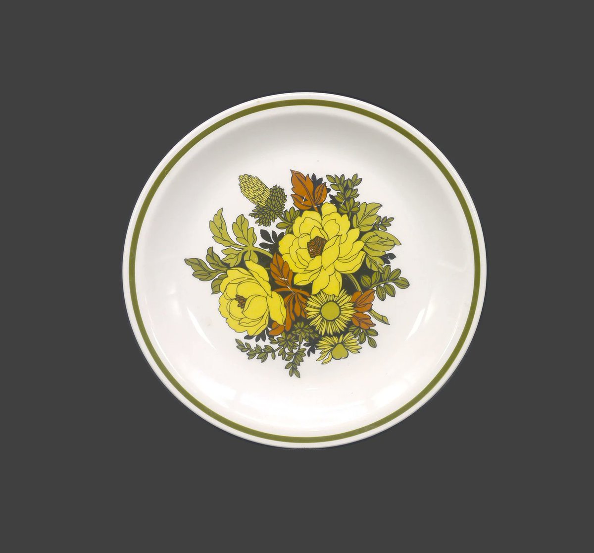 Retro Grindley Mayflower dinner plate. Satin White ironstone made in England. etsy.me/3UQRG8E via @Etsy #BuyfromGroovy #antiqueshop #tableware #dinnerware #tabledecor #1970skitchen #retrotableware #Grindley #GrindleyMayflower #flowerpower #Mayflower #EtsySellers