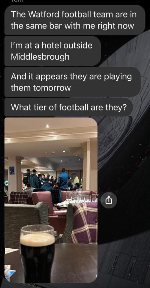 EFLmemes's tweet photo. Some serious betting tips here. 

Watford fans, do you care? https://t.co/giAtZlGtZE