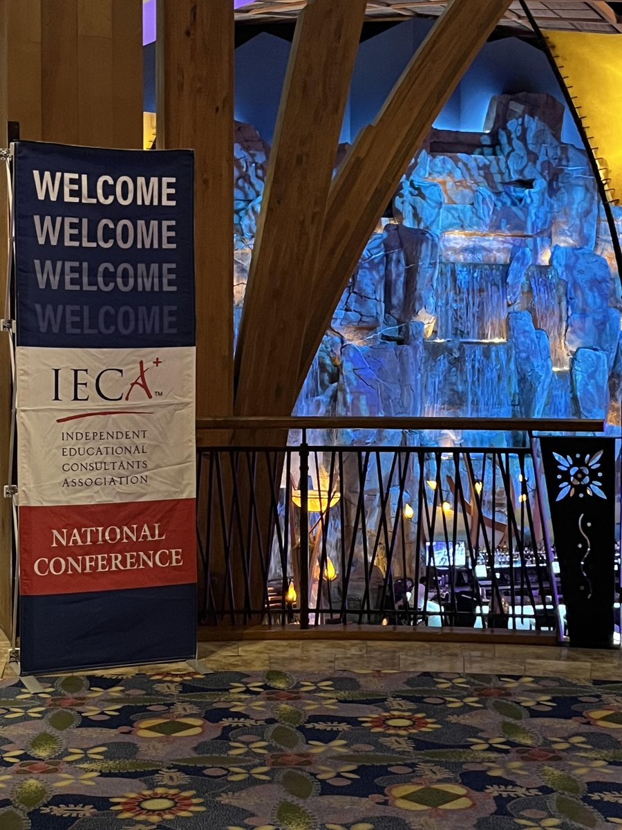 🎉We've Landed at the #IECA Annual Conference!🎉
Hello from Connecticut! We're here, we're set up, and couldn't be more thrilled to be part of this incredible gathering of educational consultants.
See you at the #CounselMore booth! 
#IEC #CollegeCounseling #EducationalConsulting