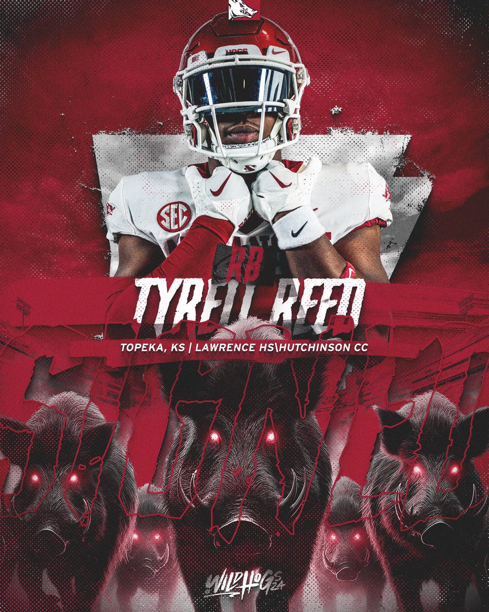 Adding to the arsenal! Welcome to the family @TbirdReed 🐗