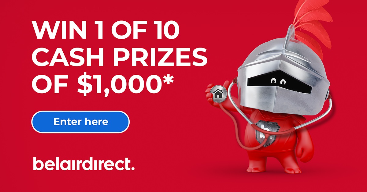 To show their appreciation this National Nursing Week, belairdirect is giving away ten $1,000 prizes to nurses. For your chance to win, visit belairdirect.com/nurses2024
