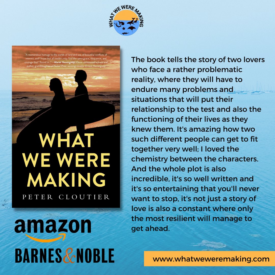 Follow two lovers through adversity, their bond tested against life's hurdles. With compelling chemistry and an enthralling plot, this book showcases resilience and endurance.
.
Grab your copy today: amzn.to/3PZk4T7
.
#whatweweremaking #expatriatelife #petercloutier