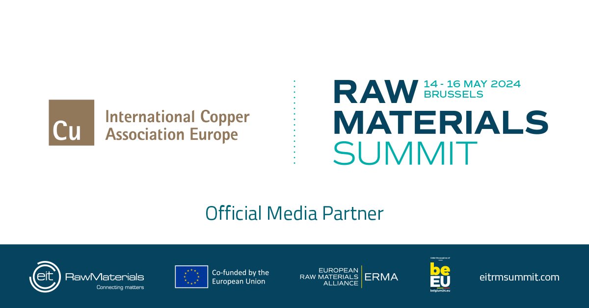 🌟 Join Us at the 6th EIT Raw Materials Summit 2024 🌟
 
🚀 Partnering with @, we're gearing up for this pivotal event under the @EU2024BE
 
🗓️ When & Where: 14-16 May, The Egg, Brussels.

🔗 Register: registration.eitrmsummit.eu/raw-materials-…
 
#RMSummit2024 #EitRawMaterials #CriticalRawMaterials