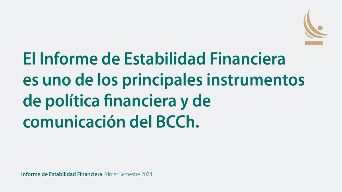 Mañana martes 7 de mayo, el Banco Central de Chile publicará el Informe de Estabilidad Financiera (IEF) del primer semestre del 2024 #IEF1erSem2024. ¿Quieres saber de qué se trata? Aquí te lo explicamos y te invitamos a estar atento a la publicación.